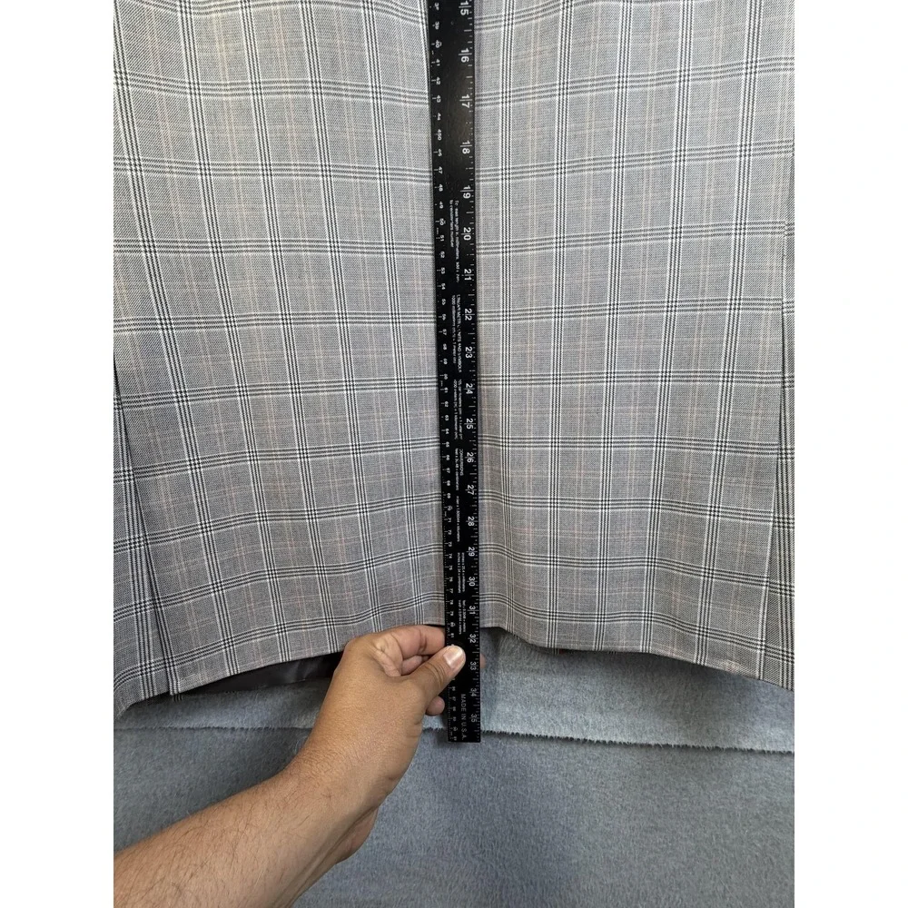 1926 Originals Blazer Mens 42R Gray Plaid Tweed Sport Coat Straight Fit‎